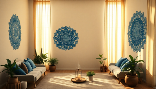 Elevate Your Space: Infusing Spiritual Serenity with Mandala Designs